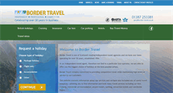 Desktop Screenshot of border-travel.co.uk